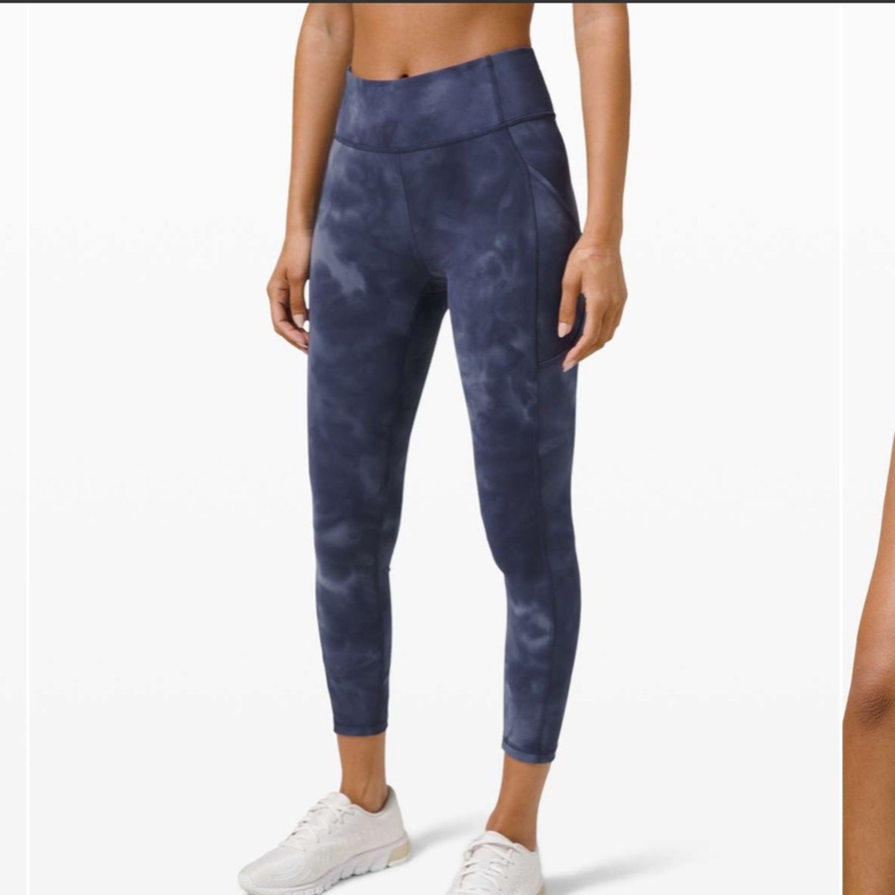 Lululemon Invigorate Diamond Dye 25in SZ 4
